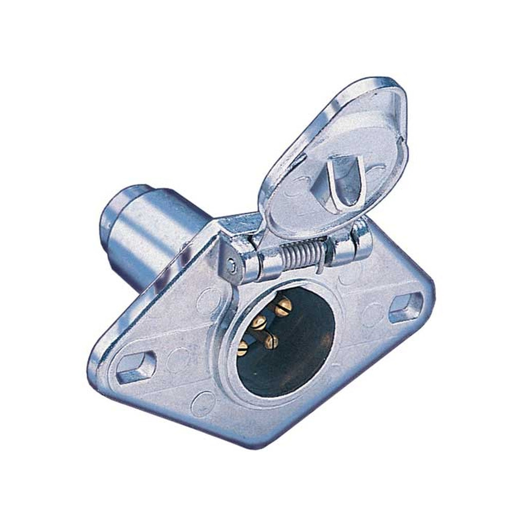 Hopkins 48435 6 Pole Round Car End (Metal)