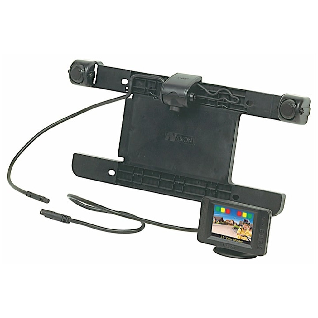 Hopkins 60195VA Rearview Camera System 2.5 Lcd Wide Angle Mnt Bracket