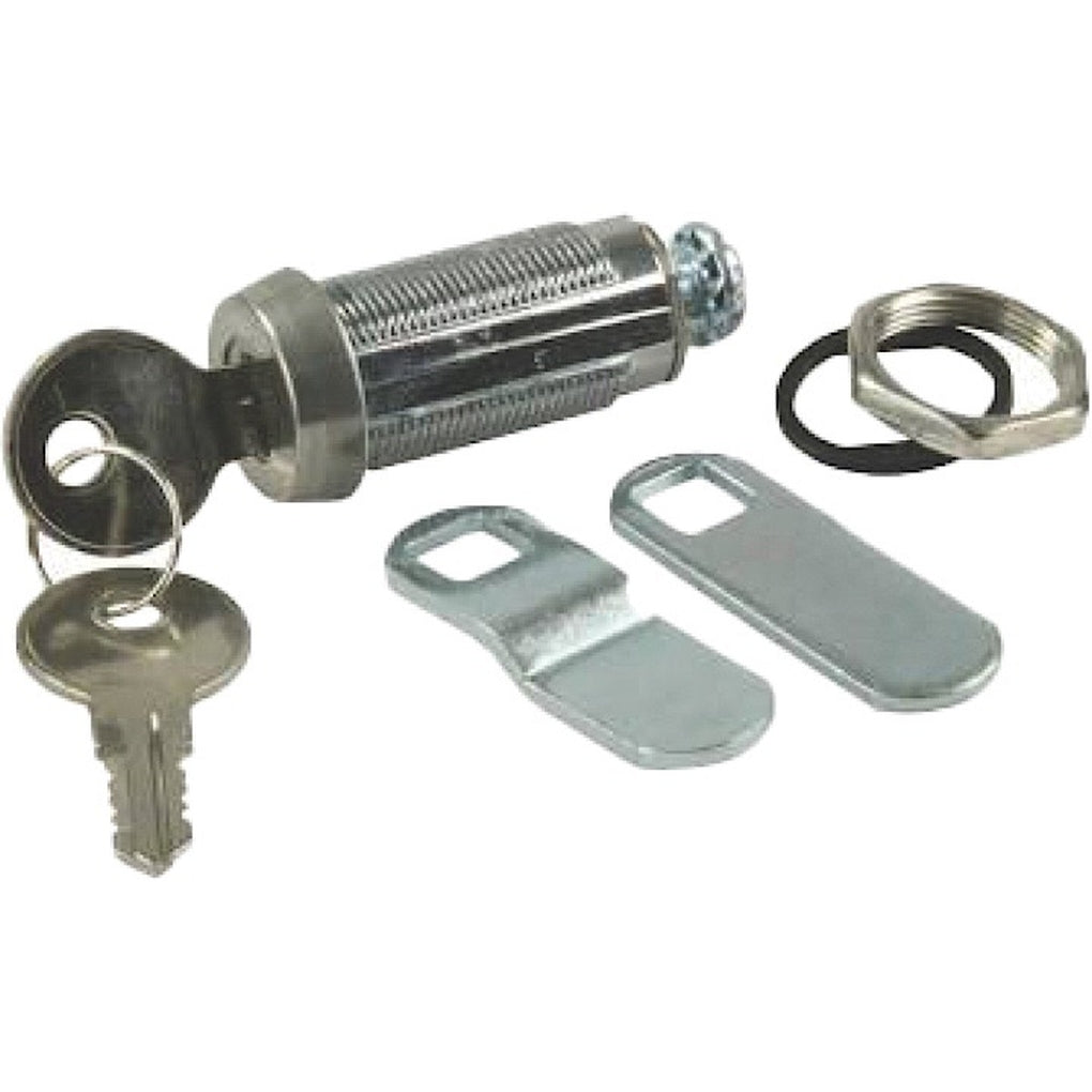 JR Products 00185 13/8In Keyed Compartment Lock Deluxe