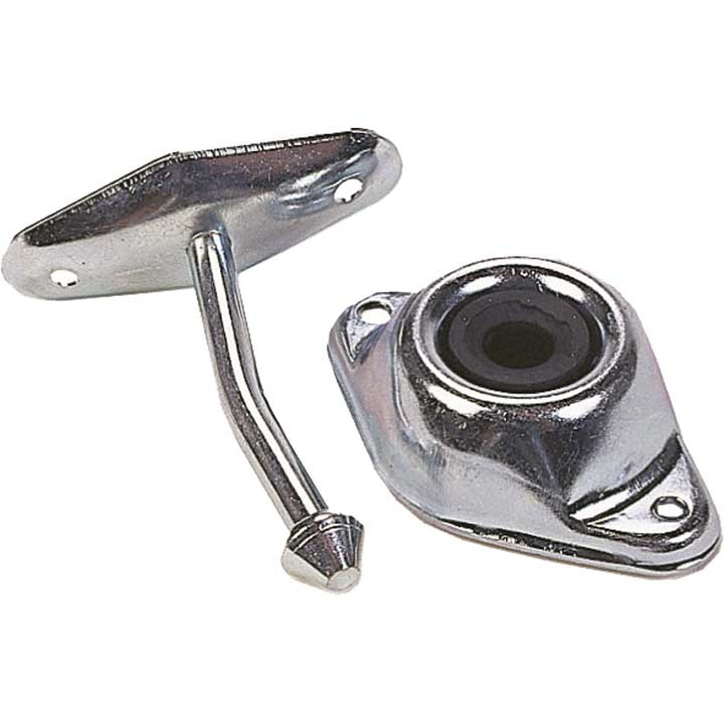 JR Products 10304 3In AngLED Plunger Door Holder