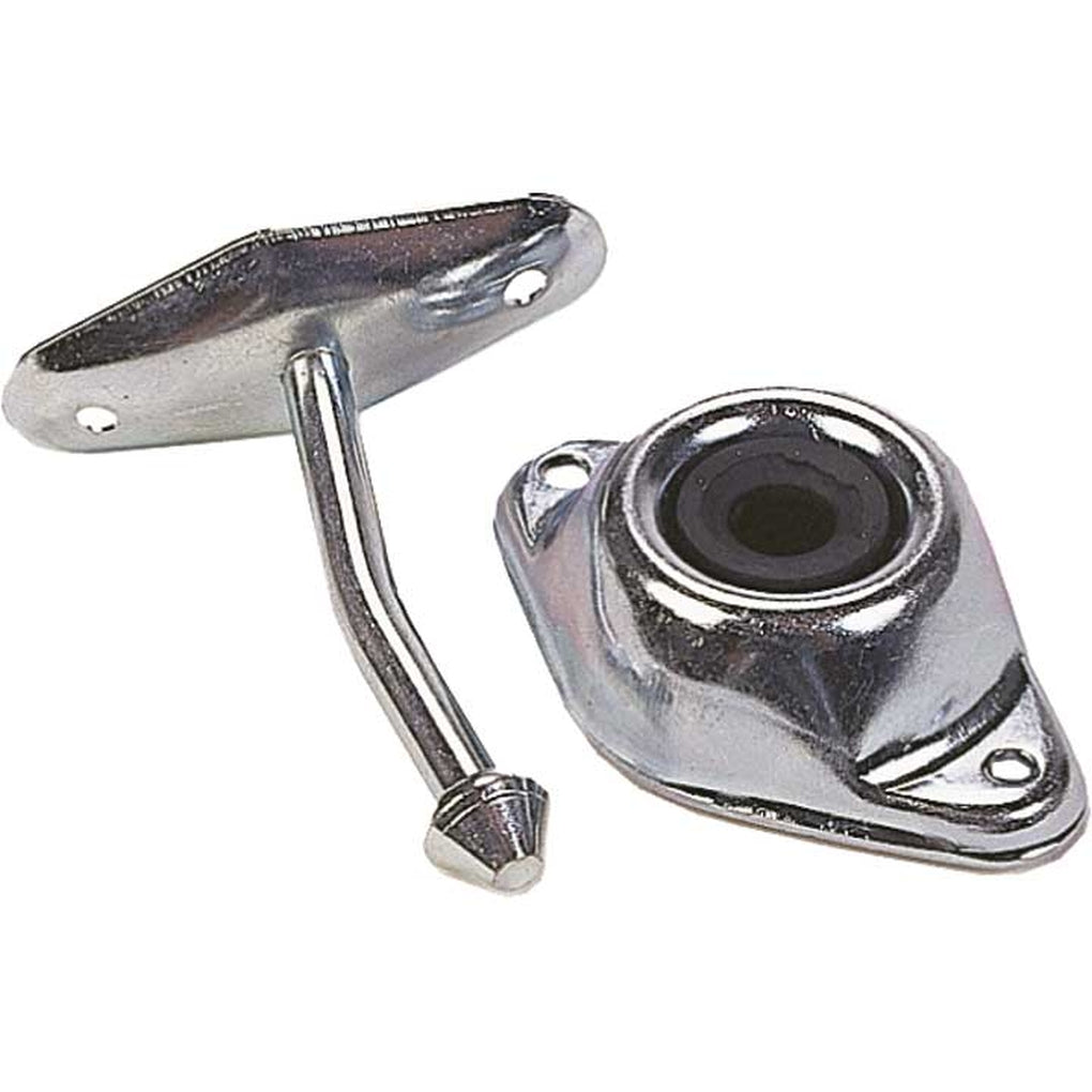 JR Products 10314 43/4In AngLED Plunger Door Holder