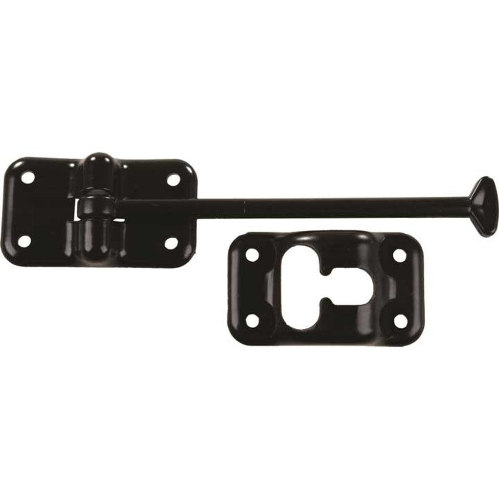 JR Products 10434 6In Tstyle Door Holder Black