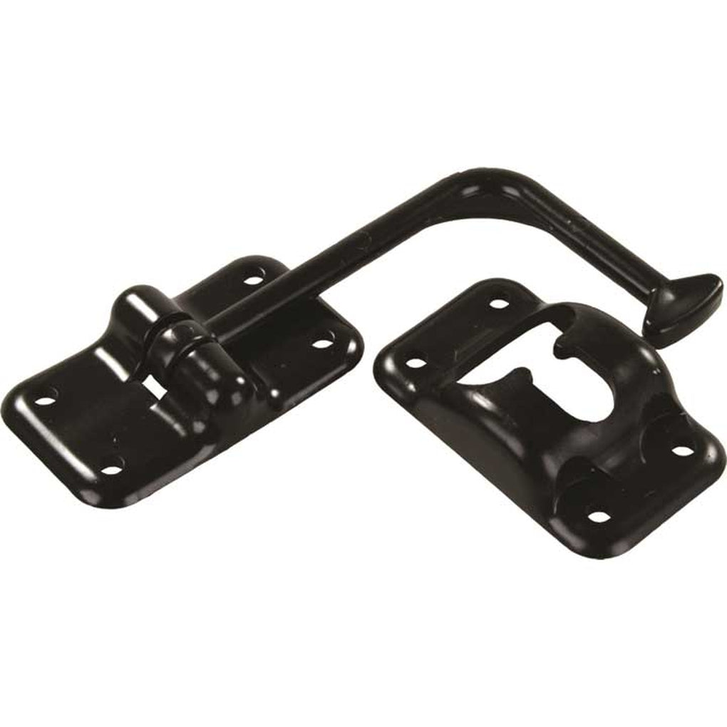 JR Products 10625 90 Degree Tstyle Door Holder Black