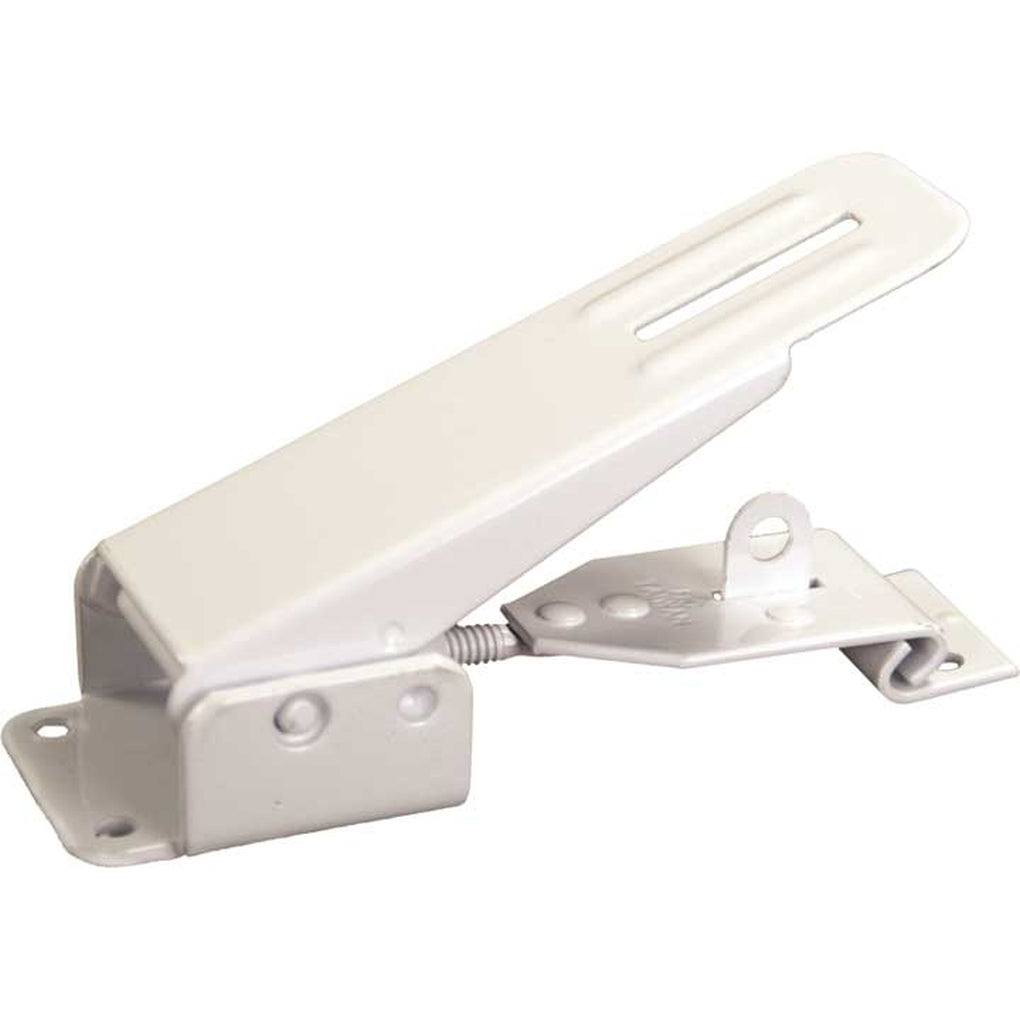 JR Products 10845 Fold Down Camper Latch & Catch White