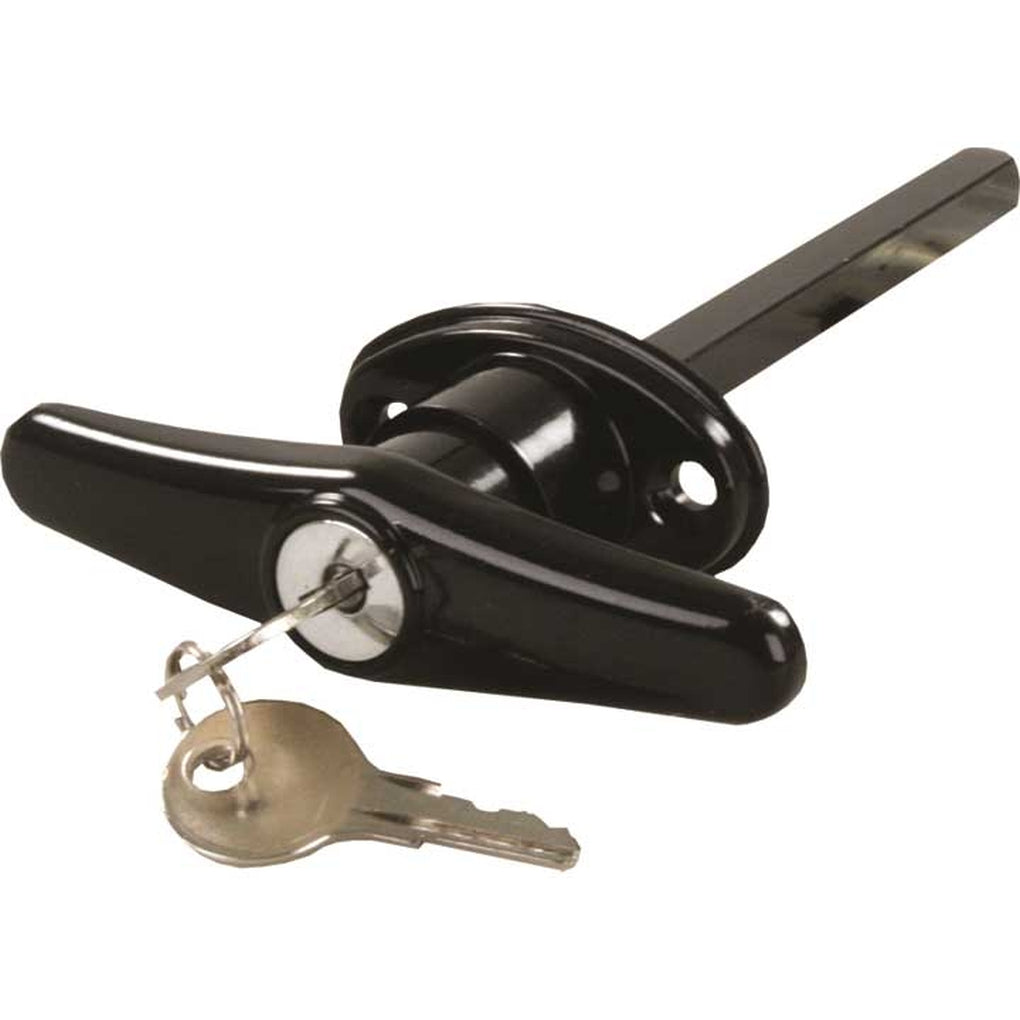 JR Products 10985 Locking Thandle Black