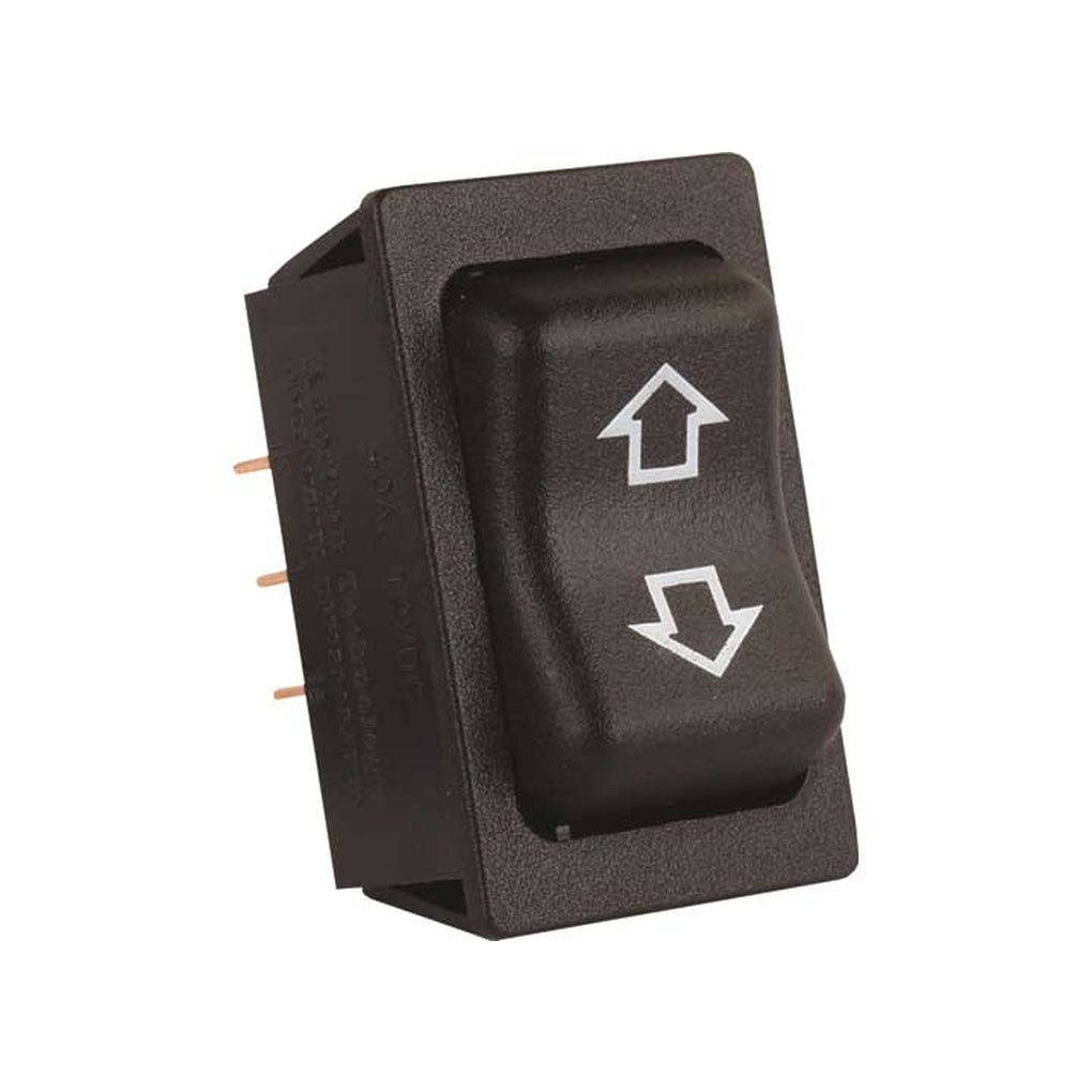 JR Products 12295 Slideout High Current Motor Switch Black