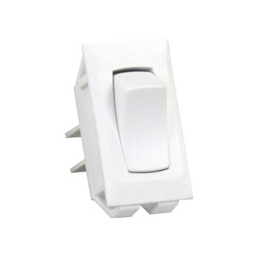 JR Products 13391-5 UnlabeLED 12V On/Off Switch Polar White