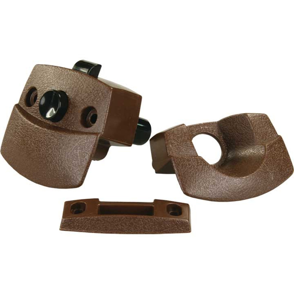 JR Products 20505 Privacy Latch Brown