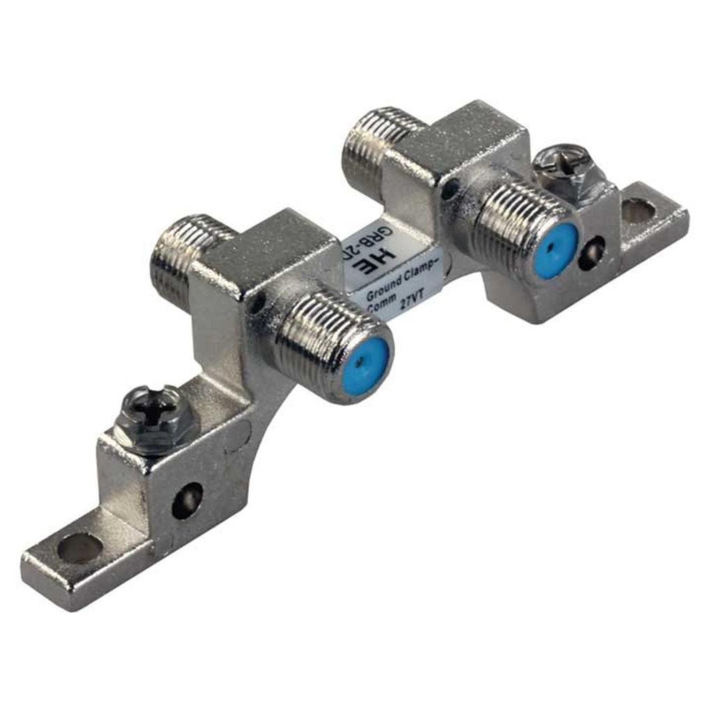 JR Products 47865 Ground Block Dual Port HD/Sat/Catv
