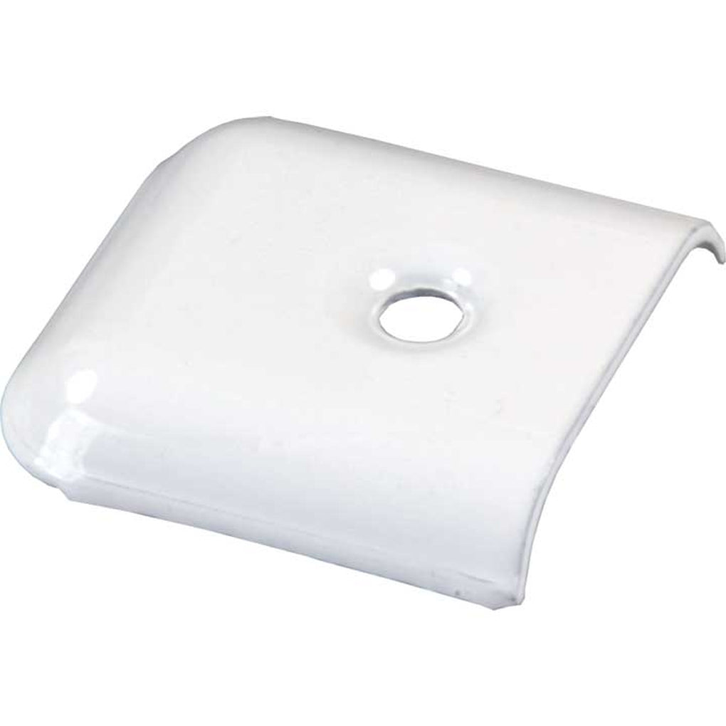 JR Products 49655 Vinyl End Caps Metal Pw