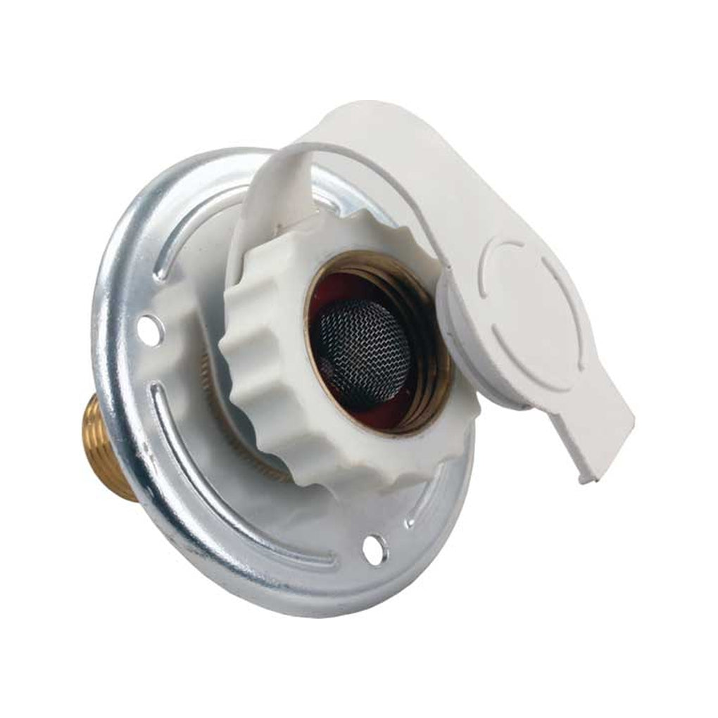 JR Products 62185 City Water Flange Aluminum Mpt