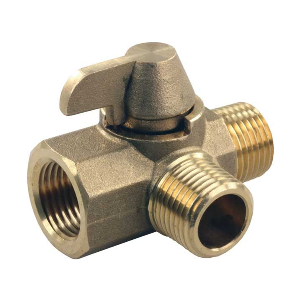 JR Products 62245 3Way Diverter Valve M/M/F