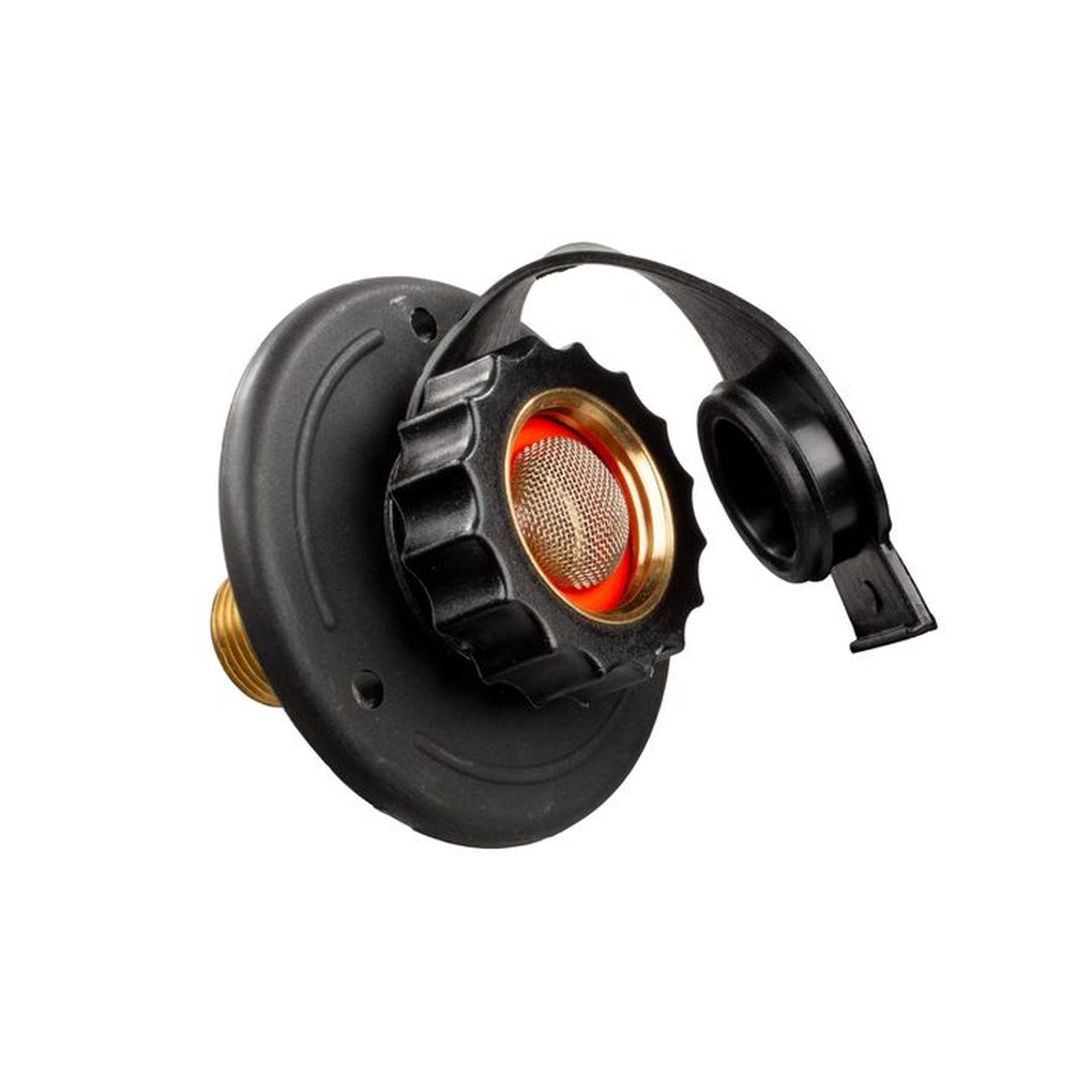 JR Products 62285 City Water Flange Mpt Black