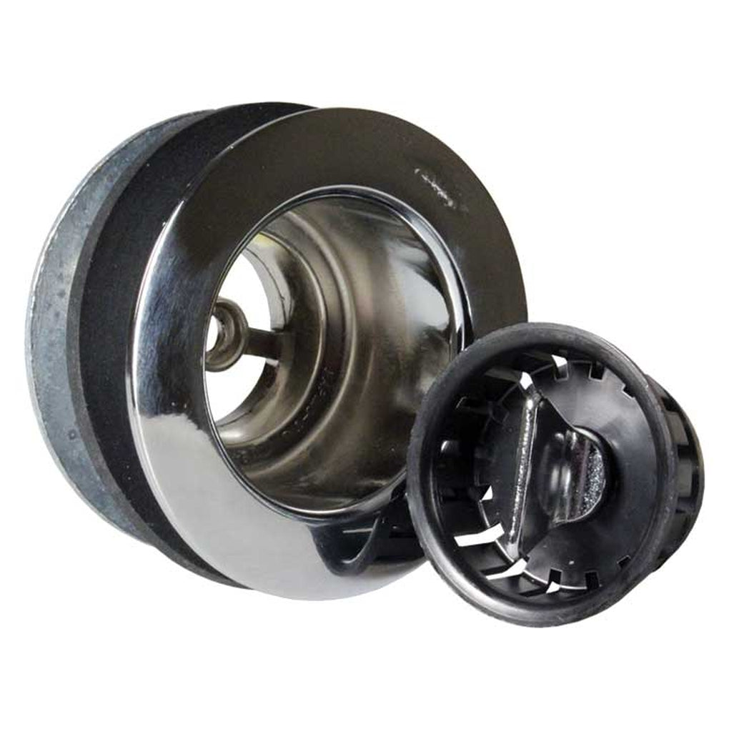 JR Products 9490-215-022 Strainer W/Threaded Basket Locknut and Rubber Washer