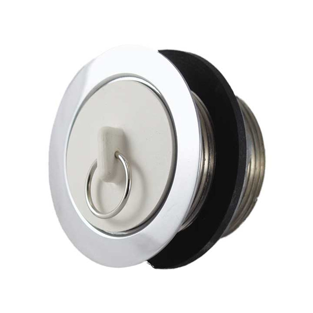 JR Products 9495-205-022 Replacement Strainer W/Rubber Stopper Slip Nut Plastic and Rubber Washer