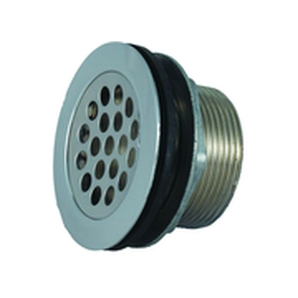 JR Products 9495-209-022 Shower Strainer W/Grid Locknut and Rubber Washer