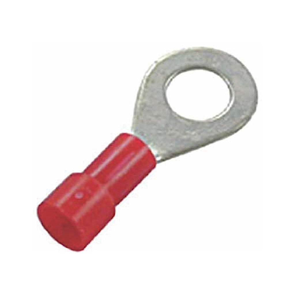JT&T 2002H 2218 #10 Red Vinyl Ring Terminal 19 Pcs