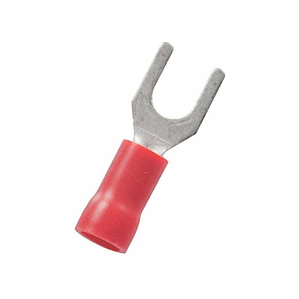 JT&T 2052H 2218 #10 Red Vinyl Spade Terminal 19 Pcs
