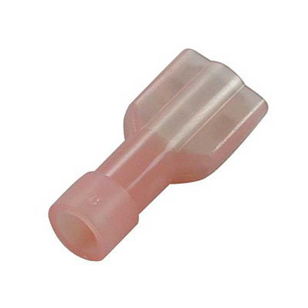 JT&T 2114C 2218 .250 Red Fi Nylon Fm Disconnect 100 Pcs