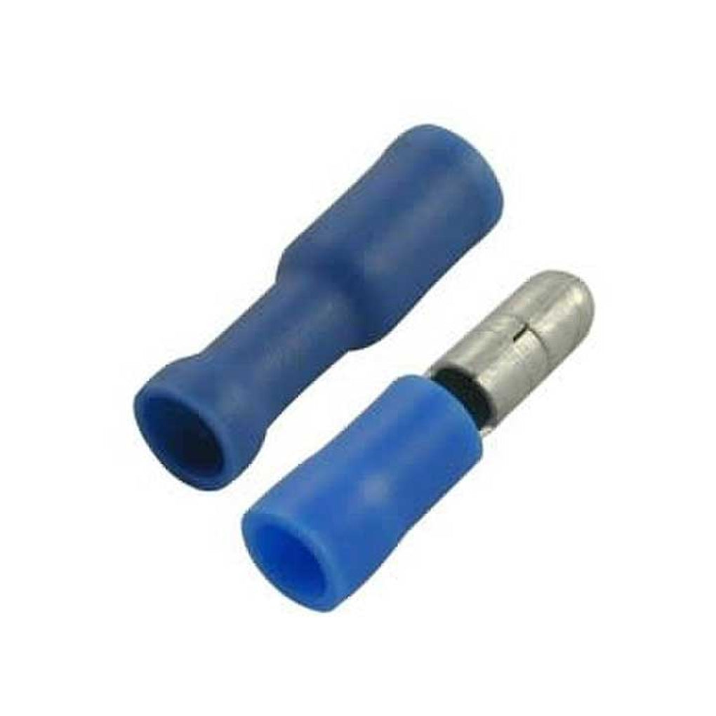 JT&T 2124H Bullet Connectors 2218 AWG .157 Dia. Red Vinyl Insulated Fm Receptacle 7 Pcs