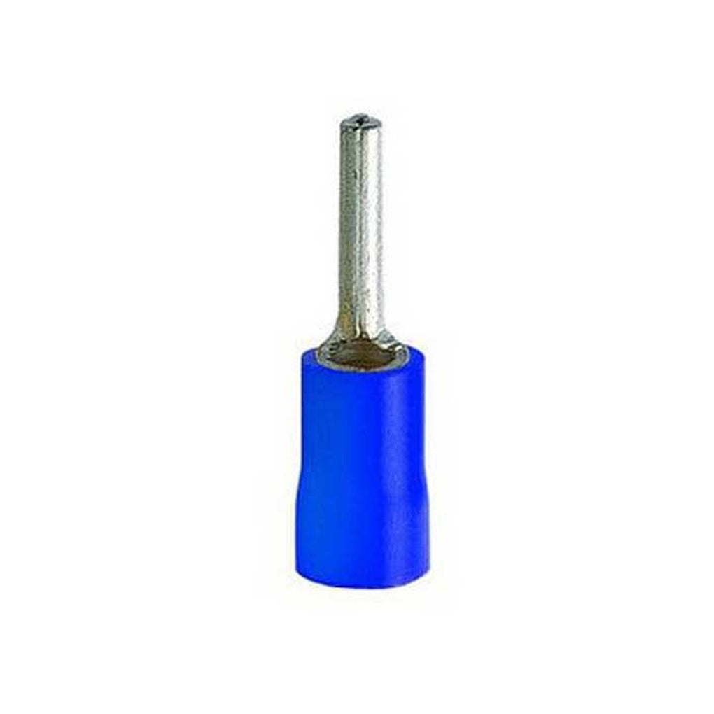 JT&T 2291H 1614 Blue Vinyl Pin Terminal 12 Pcs