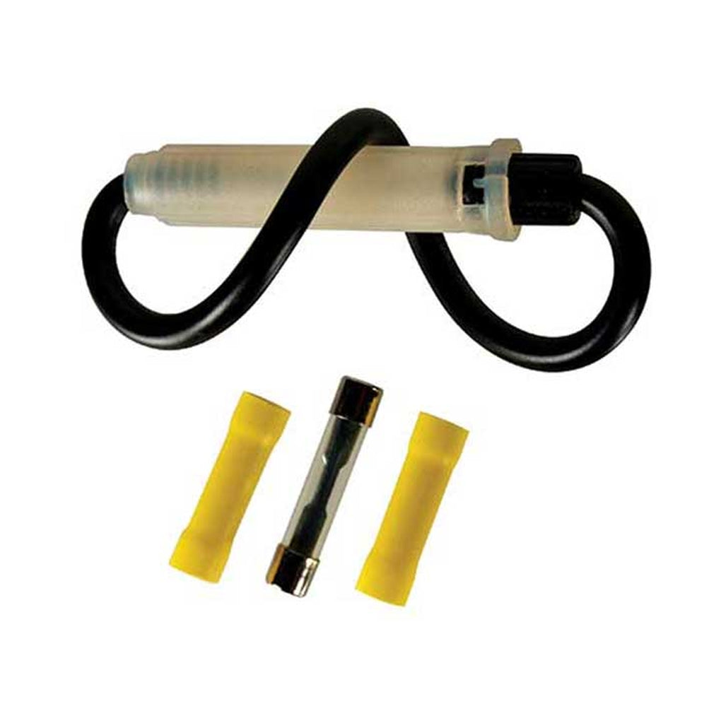 JT&T 2468F ACG Or Sfe Fuse Holder W/10 AWG Leads 30A Fuse and Connectors