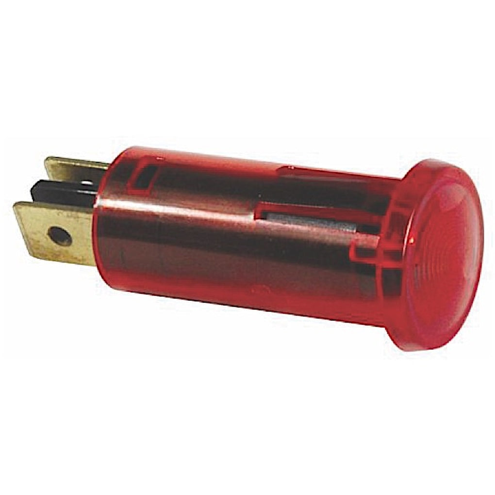 JT&T 2632H Red Warning Light W/Lucar Terminals 16A 12V 1 Pc
