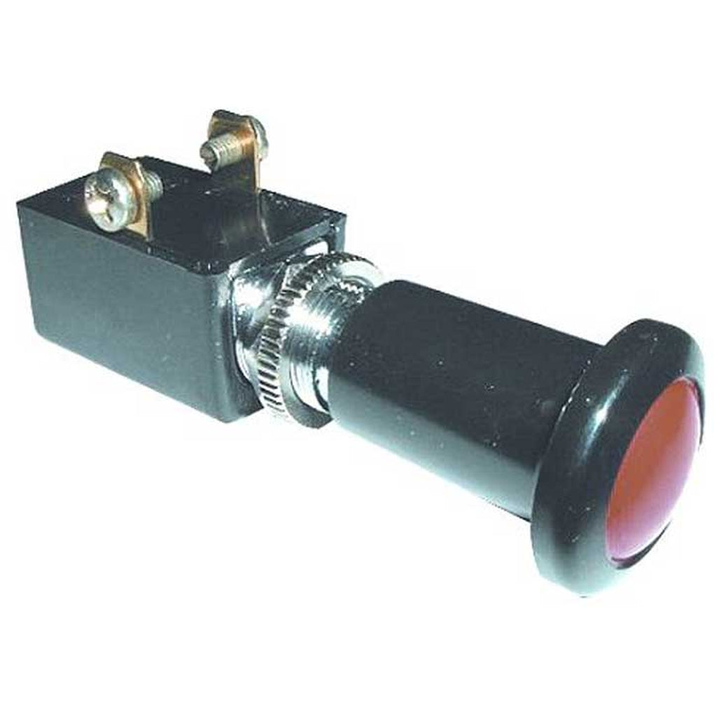 JT&T 2670F Red Illum Pushpull Switch 15A 12V S.P.S.T. 1 Pc