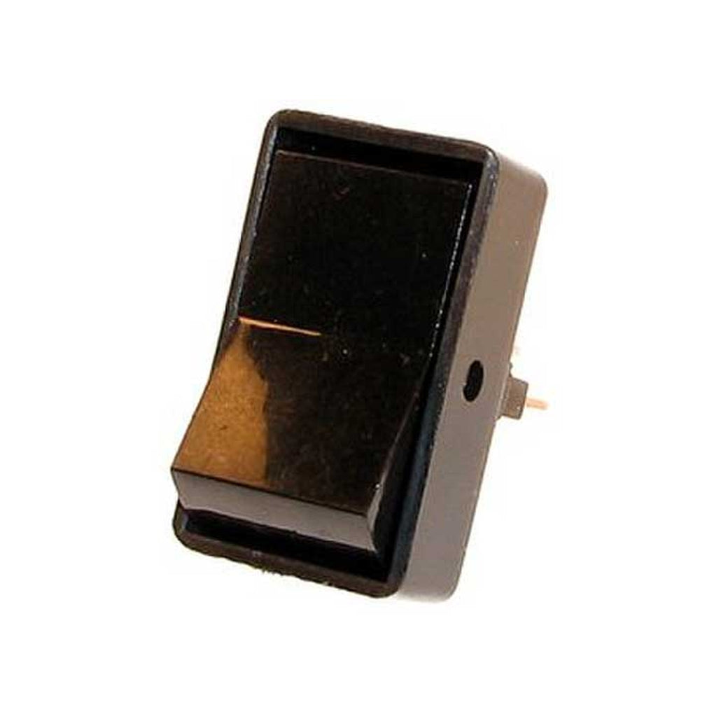 JT&T 2900F Black Nonillum Jumbo Rocker 16A 12V S.P.S.T. 1 Pc