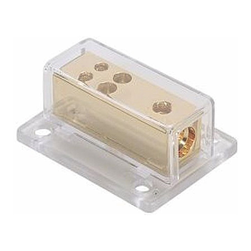 JT&T 7785F Gold Rectangular Distribution Block 1 Pc