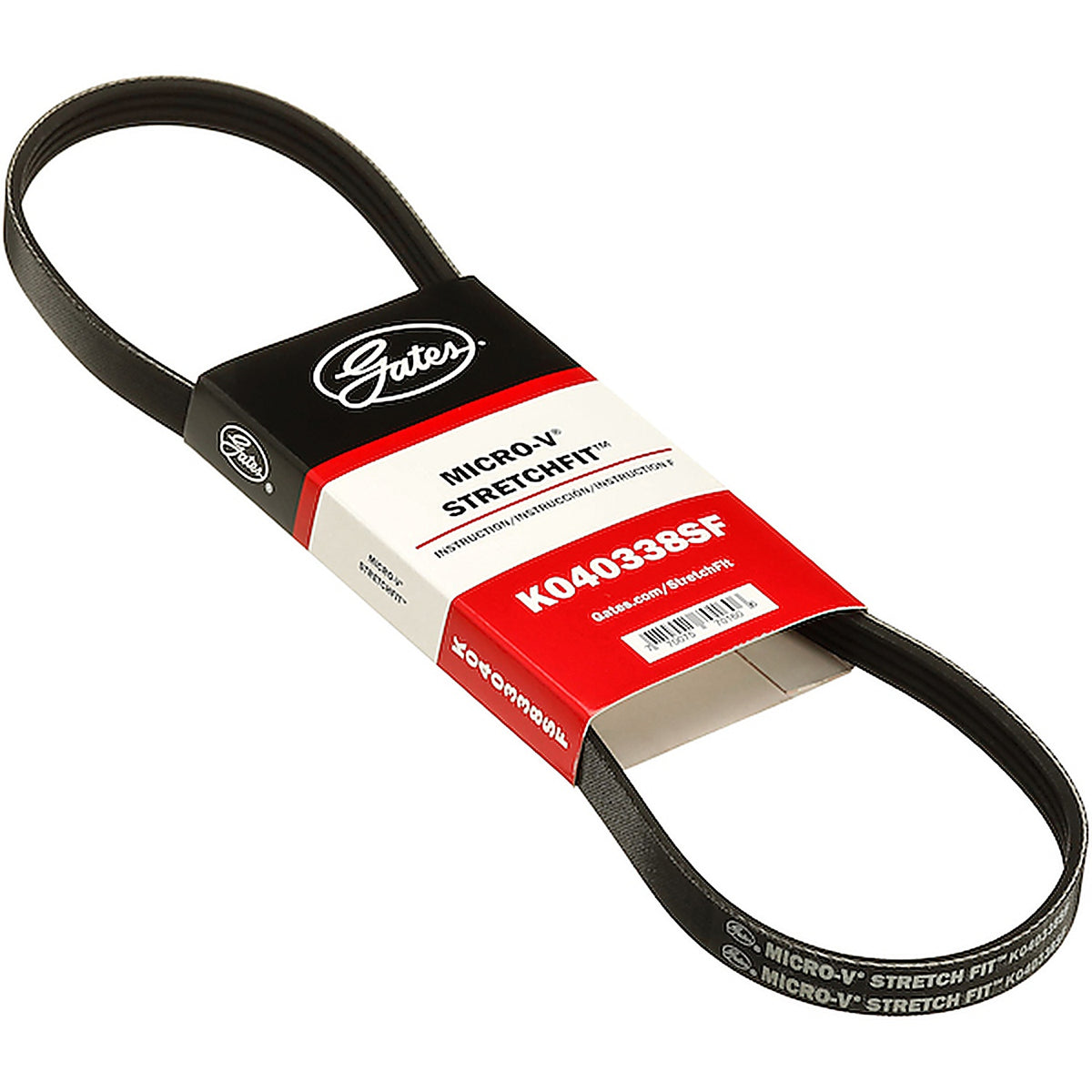 Gates K040338SF STRETCH FITTM BELT
