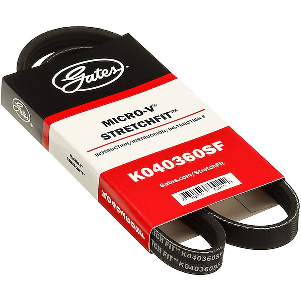 Gates K040360SF STRETCH FITTM BELT