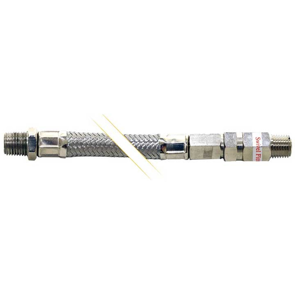 Kleinn 30102 Steel Braided Leader Hose w/Check Valve