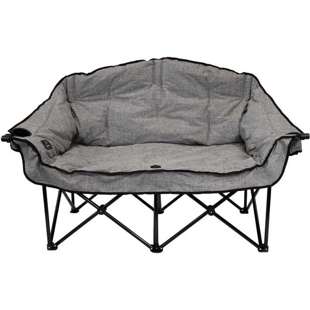 Kuma Outdoor Gear 490-KM-BBDC-HG Bear Buddy/Double Chair Heather Grey