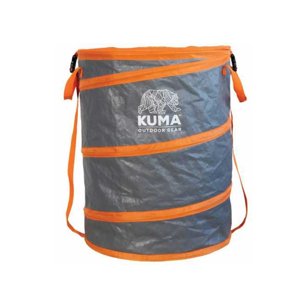 Kuma Outdoor Gear 505-KM-PUWB-GROR Pop Up Waste Bin Graphite/Orange