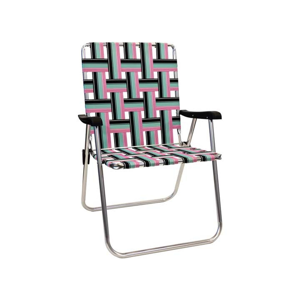 Kuma Outdoor Gear 830-KM-BTC-VC Vice Backtrack Chair Black/Pink/Teal