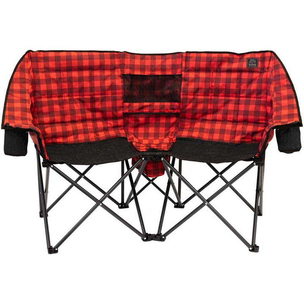 Kuma Outdoor Gear 872-KM-KBDC-RB Kozy Bear Chair Red/Black