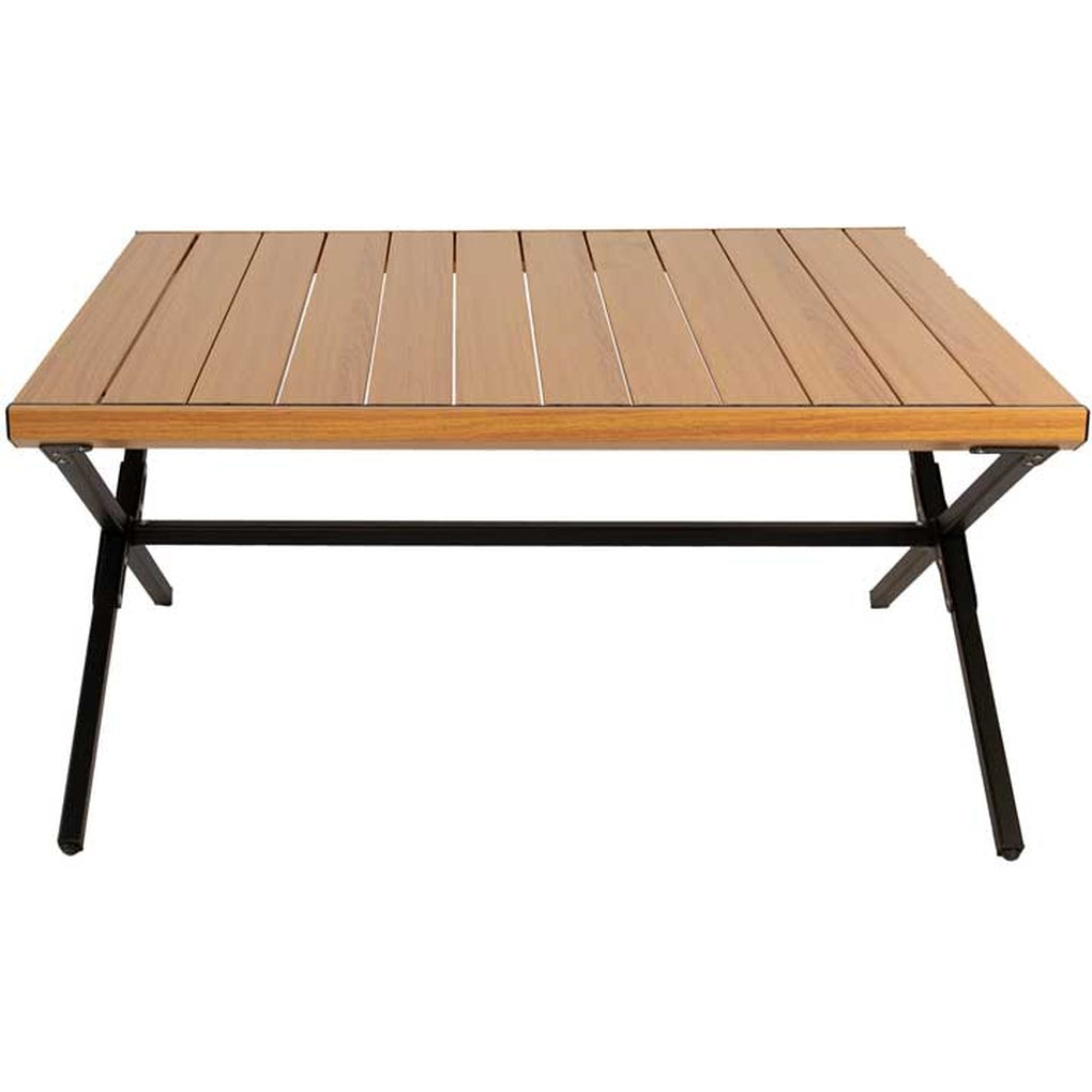 Kuma Outdoor Gear 889-KM-CCCT-BAM Camp Crew Coffee Table Bamboo/Black