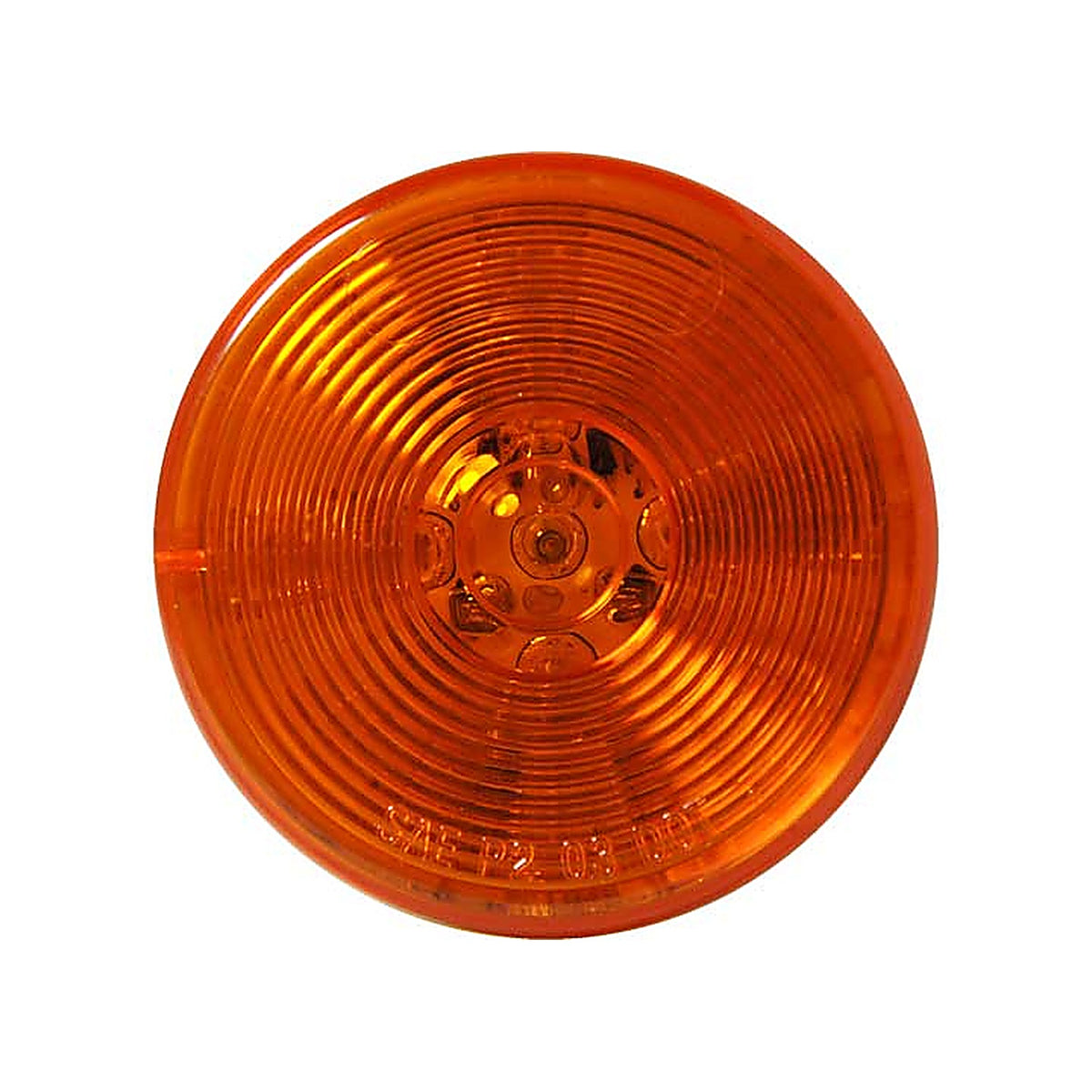 Uni-Bond Lighting - LED2000-10A - LED 2in Round Marker Lamp Amber - 10-Diodes