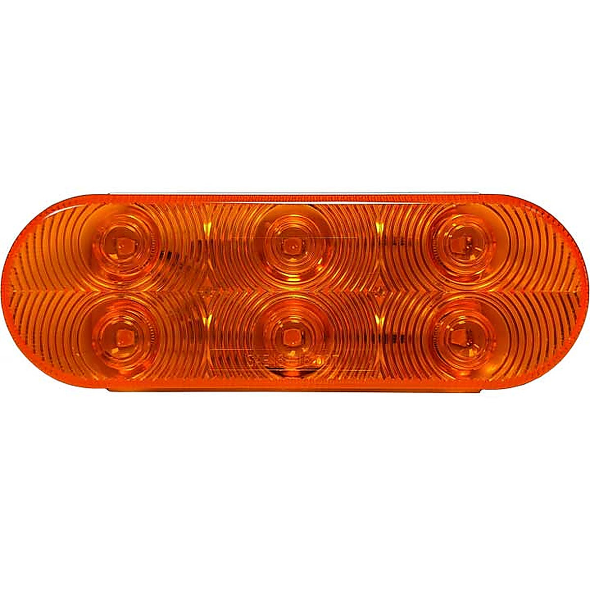 Uni-Bond Lighting - LED2238-6A - LED Oval Signal/Park Lamp Amber - 6-Diodes