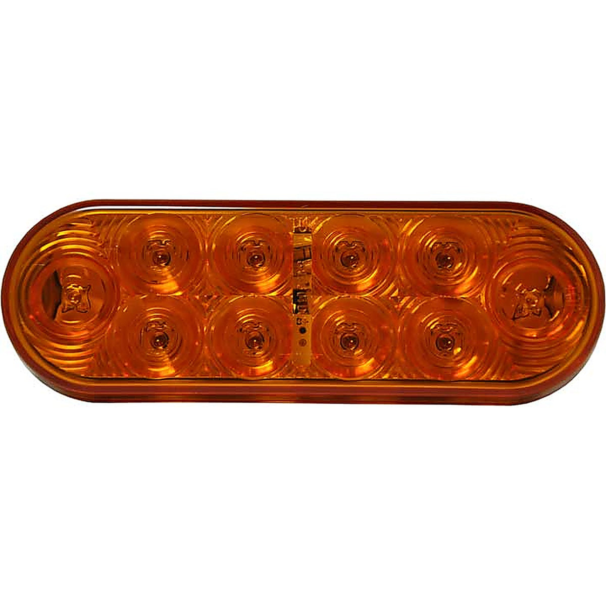 Uni-Bond Lighting - LED2238S-10A - LED Oval Signal/Park Lamp Amber - 10-Diodes