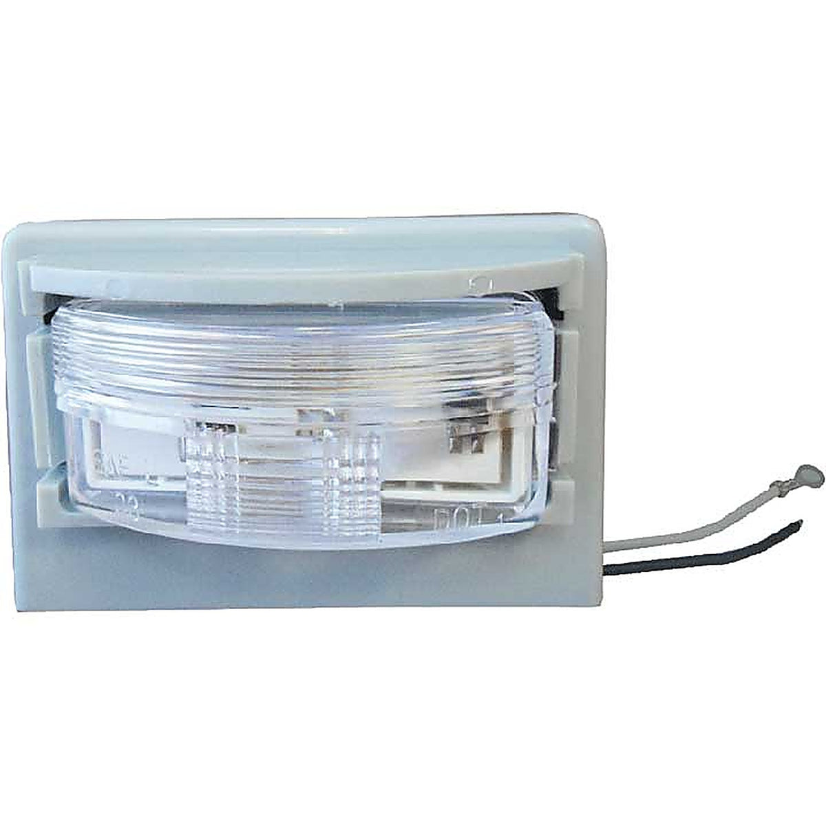 Uni-Bond Lighting - LLP2102 - LED License Lamp Kit (Led 1225-2l & Pigtail) in Grey Housing