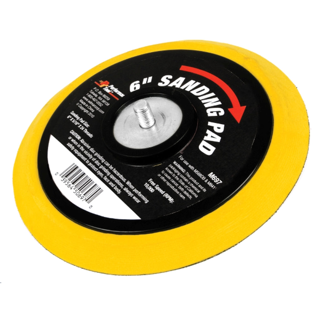 Wilmar Performance Tool M697 6" Sanding Pad for M568DB