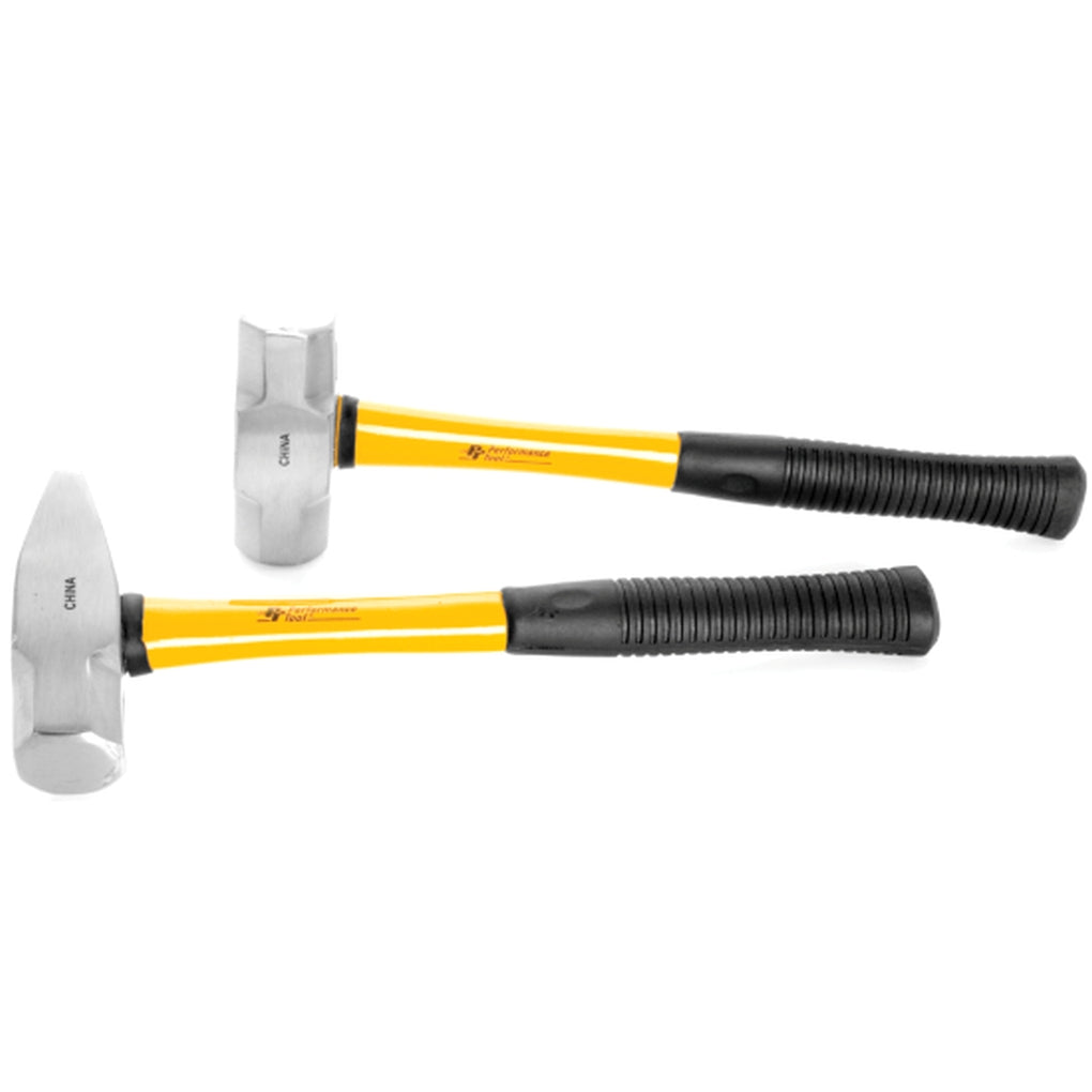 Wilmar Performance Tool M7040B 3lb Cross Pein Hammer & 3lb Sledge
