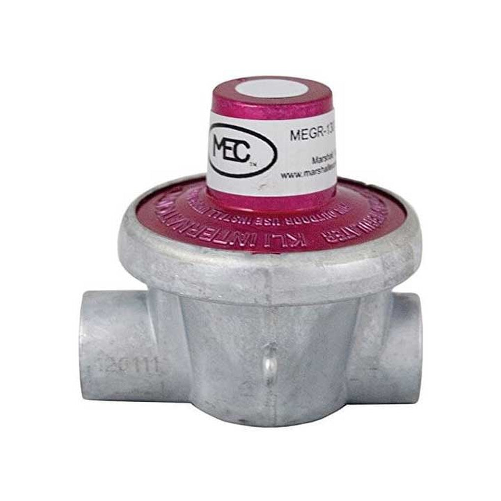 Marshall Excelsior MEGR-130-30 Compact High Pressure Fixed Psi Regulator 1/4In Fnpt Inlet/Outlet 30 Psi