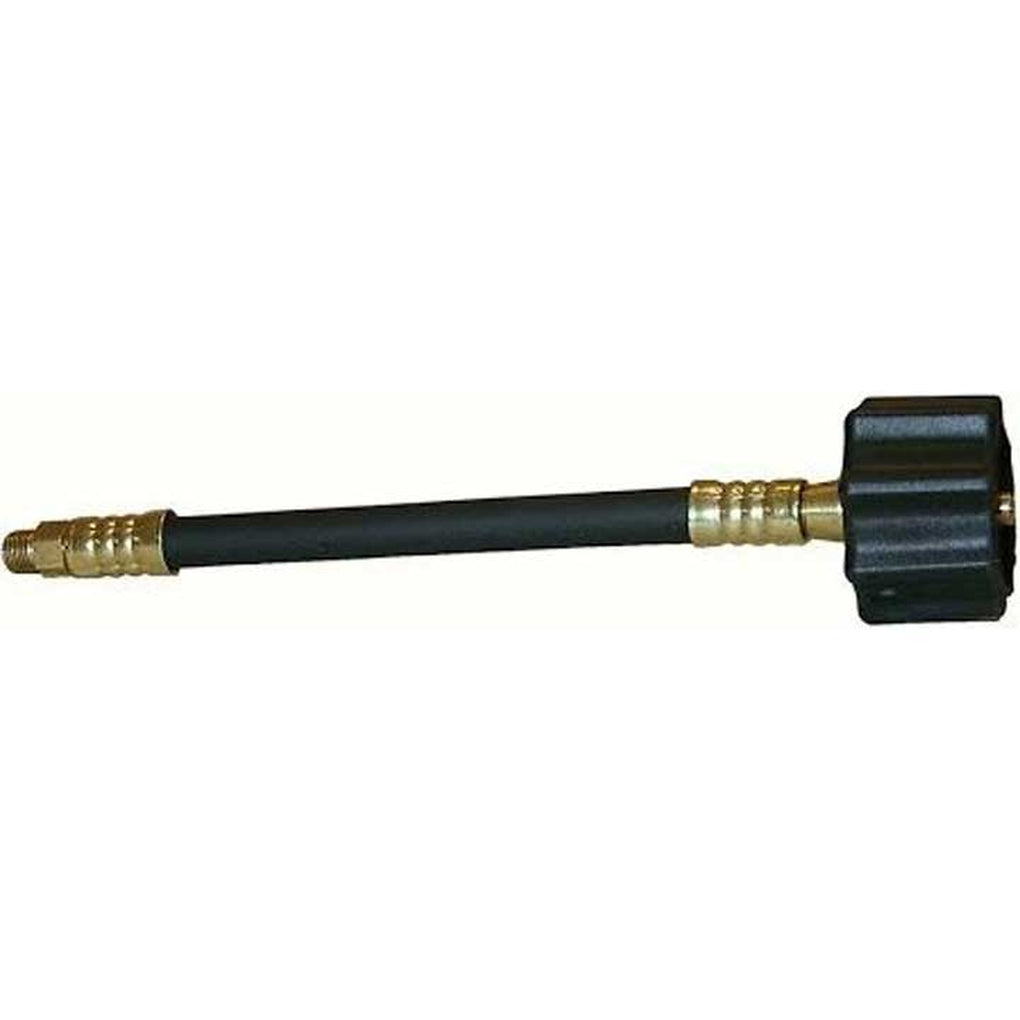 Marshall Excelsior MER425-18 Thermoplastic Lp Gas Hose F Qcc Type I Connection X 1/4In M Inverted Flare 18In