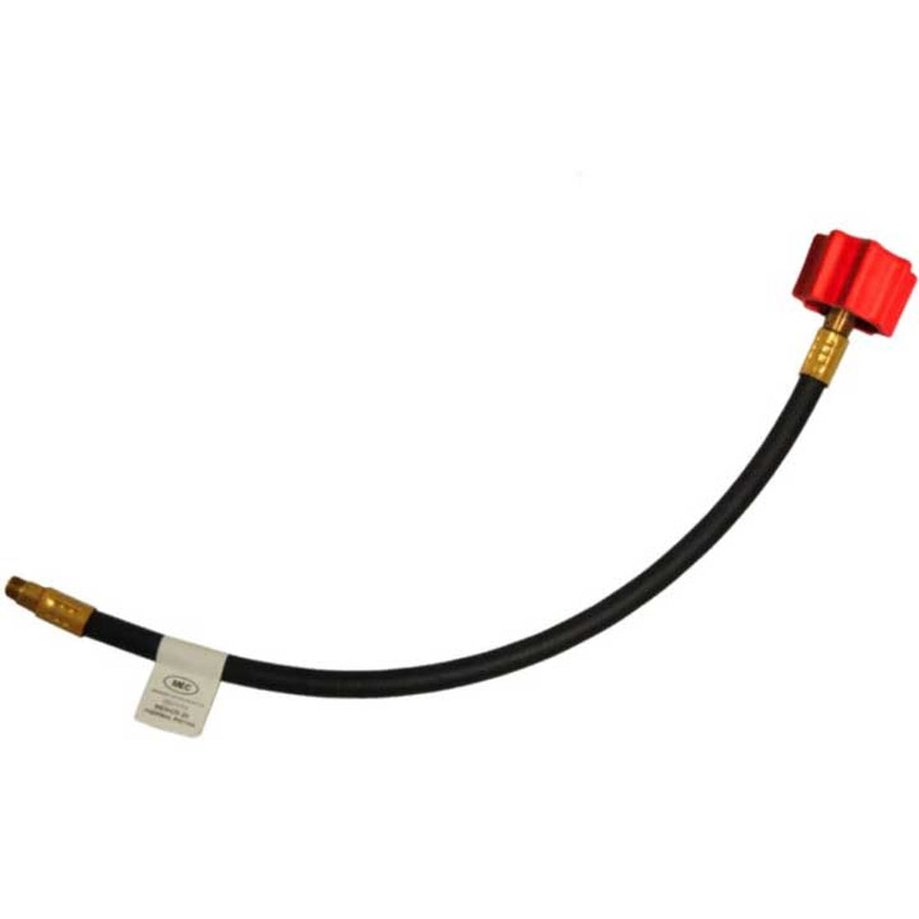 Marshall Excelsior MER425H-18P High Flow Thermo Pigtail 1/4Ininv Flare X Qcc Red 18In Oal Pkgd