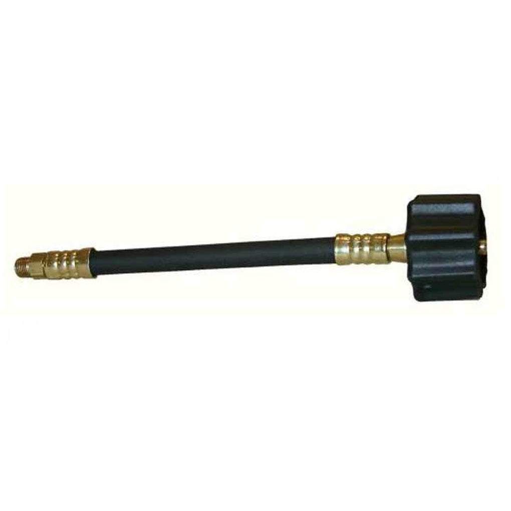 Marshall Excelsior MER426-20P Thermoplastic Lp Gas Hose Red F Qcc Type I Connection X 1/4In Mnpt 20In Oal Pkgd