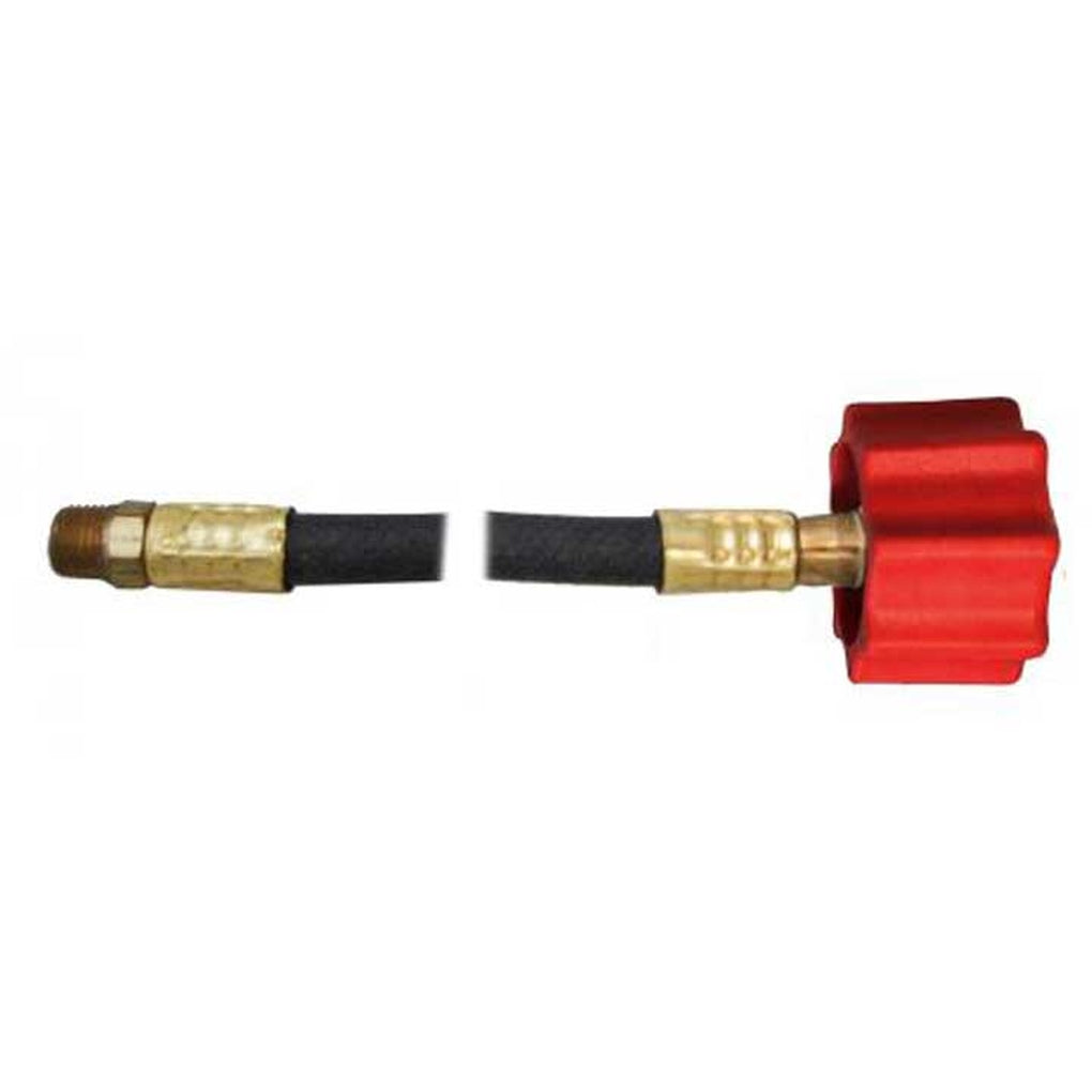 Marshall Excelsior MER426H-15 High Flow Thermo Pigtail 1/4 Mpt X Qcc Red 15In Oal