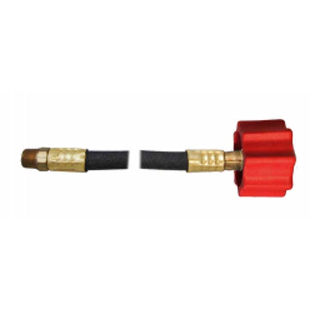 Marshall Excelsior MER426H-20 High Flow Thermo Pigtail 1/4 Mpt X Qcc Red 20In Oal